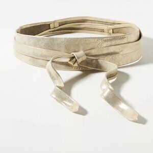 ADA Leather Gold Belt